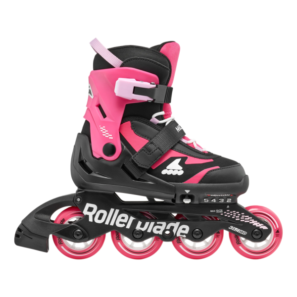 ROLLERBLADE MICROBLADE Schwarz/Rosa